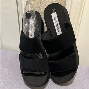 Steve Madden Black Women's Sandals